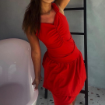 صورة Red summer dress 