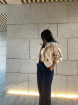 صورة cropped cream jacket